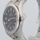 PAPERS Rolex Explorer I Black MK1 Steel 39mm Automatic Oyster Watch 214270 BOX