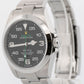2022 PAPERS Rolex Air-King BLACK Stainless Steel 40mm 126900 Watch BOX