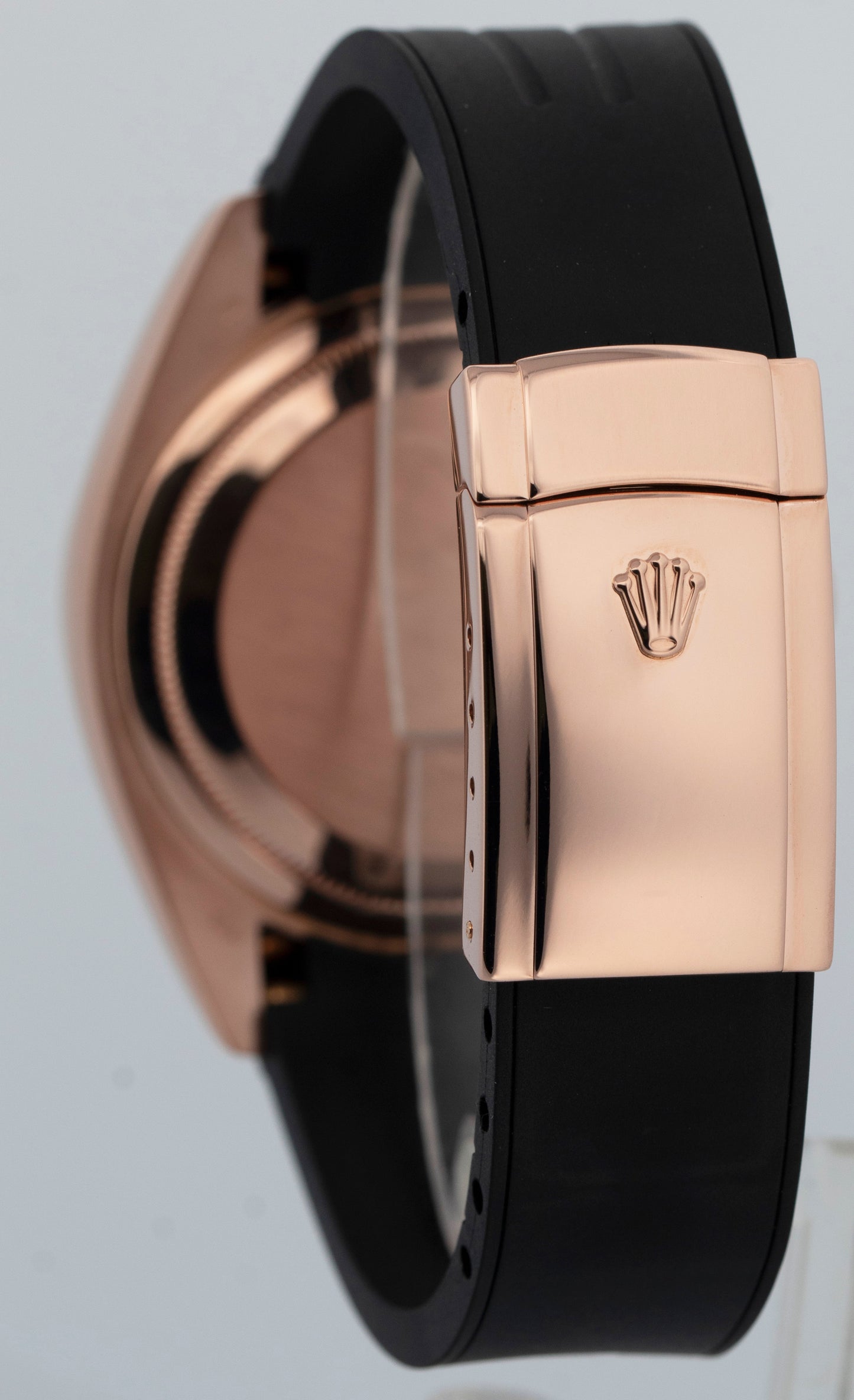 Rolex Sky-Dweller 42mm 18K Rose Gold Sundust Annual Calendar Fluted Watch 326135