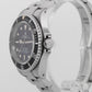 PAPERS UNPOLISHED Rolex Sea-Dweller 40mm BLACK Steel Date Watch 16600 BOX