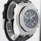 Audemars Piguet Royal Oak Offshore BROWN Blue Steel Rubber 42mm 26470ST Watch
