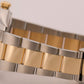 Rolex DateJust 41 WHITE Two-Tone 18K Yellow Gold Steel OYSTER 41mm 126333 Watch