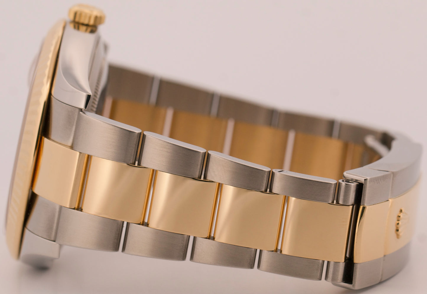 Rolex DateJust 41 WHITE Two-Tone 18K Yellow Gold Steel OYSTER 41mm 126333 Watch