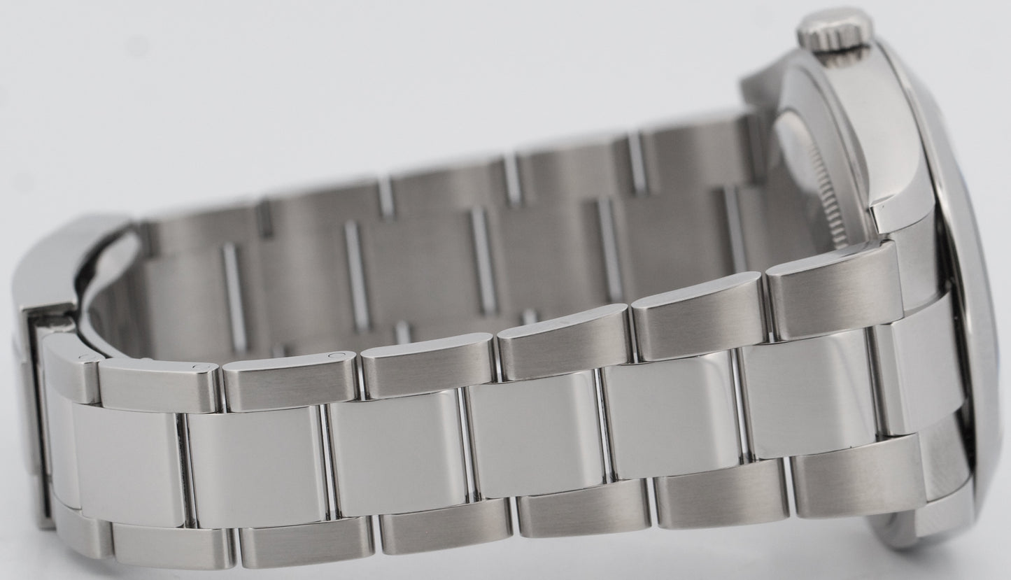 PAPERS Rolex DateJust 41mm BLUE Stainless Steel Smooth OYSTER 126300 Watch BOX