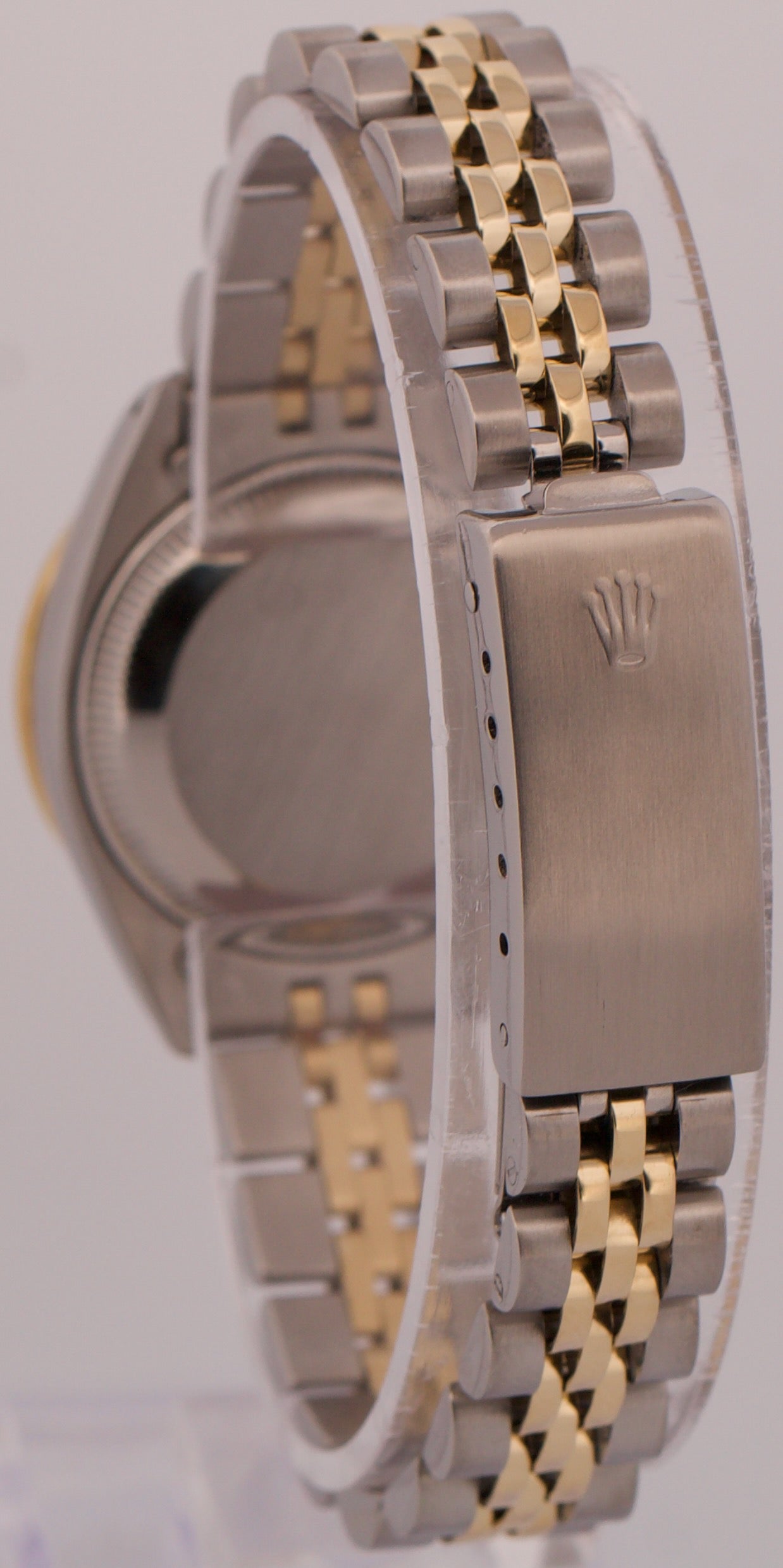 1979 Ladies Rolex DateJust 26mm CHAMPAGNE DIAMOND 18K Gold Steel JUBILEE 6917