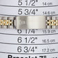 1979 Rolex Date 26mm CHAMPAGNE 18K Yellow Gold Steel Fluted JUBILEE 6917 Watch