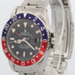 1985 Rolex GMT-Master PEPSI Black Red Blue OYSTER Stainless Steel 40mm 16750
