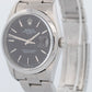 MINT Rolex Oyster Perpetual Date 34mm Black Dial Stainless Steel Watch 15200