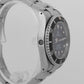 PAPERS UNPOLISHED Rolex Sea-Dweller 40mm BLACK Steel Date Watch 16600 BOX