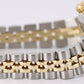 VINTAGE Rolex Oyster Perpetual Date Champagne 26mm Two-Tone 18k Gold 6917 Watch