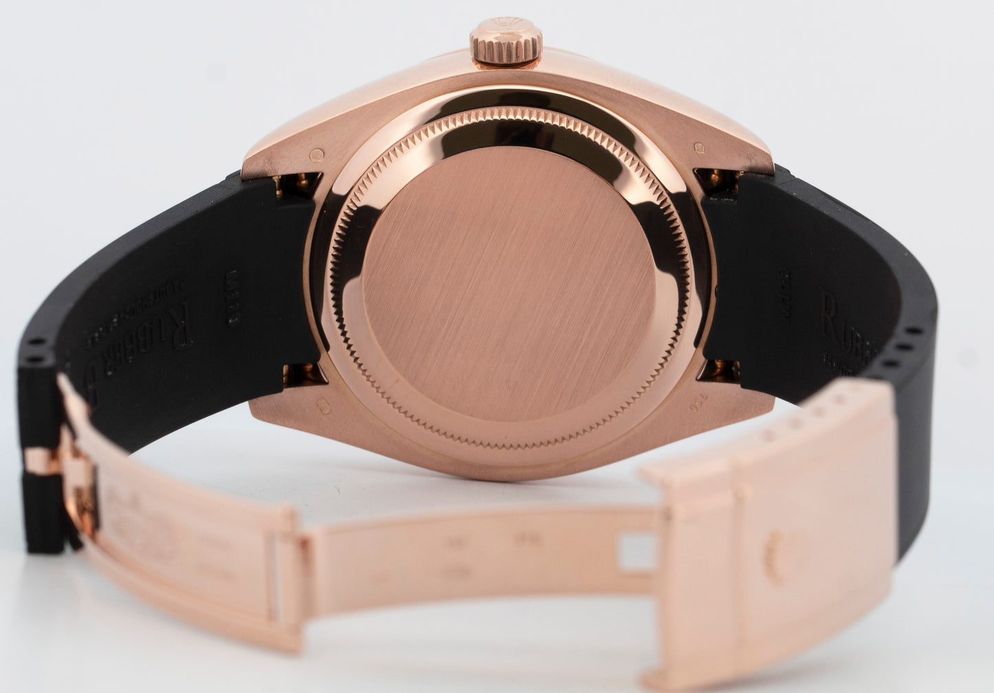 Rolex Sky-Dweller 42mm 18K Rose Gold Sundust Annual Calendar Fluted Watch 326135