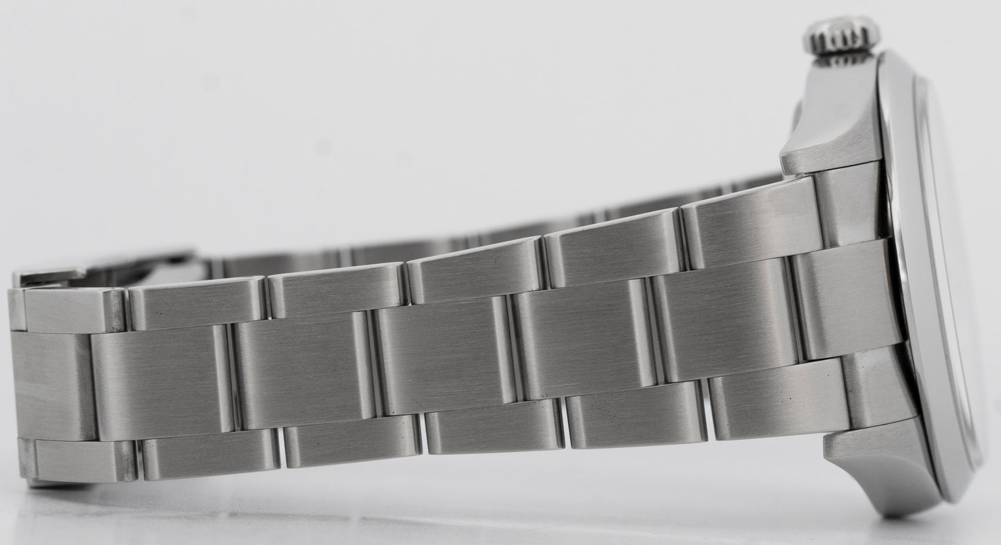 PAPERS Rolex Explorer I BLACK 36mm Stainless Steel 3-6-9 Oyster Watch 124270 BOX