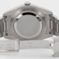 2010 Rolex DateJust II 116334 Blue Arabic Steel Fluted 41mm Watch Box Papers