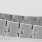 Ladies Rolex Date 26mm White Stainless Steel Oyster Roman Automatic Watch 69160