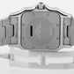 Ladies Cartier Santos Galbee WHITE Quartz 29mm Stainless Steel 1564 W20060D6