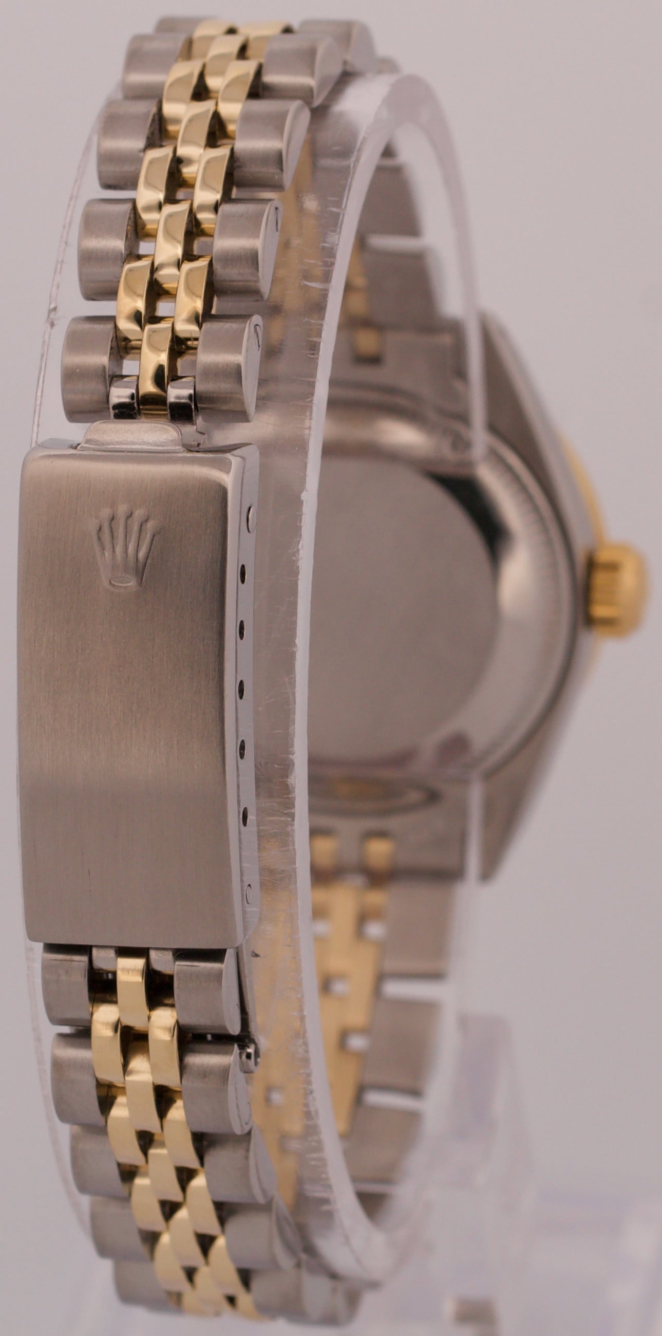 1979 Ladies Rolex DateJust 26mm CHAMPAGNE DIAMOND 18K Gold Steel JUBILEE 6917