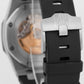 Audemars Piguet Royal Oak Offshore BROWN Blue Steel Rubber 42mm 26470ST Watch