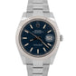2022 Rolex DateJust 41 126334 Blue Motif Stainless Steel 41mm Watch Box Papers