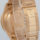 2005 PAPERS Rolex Submariner Date BLUE Yellow Gold 40mm Watch 16618 Watch BOX