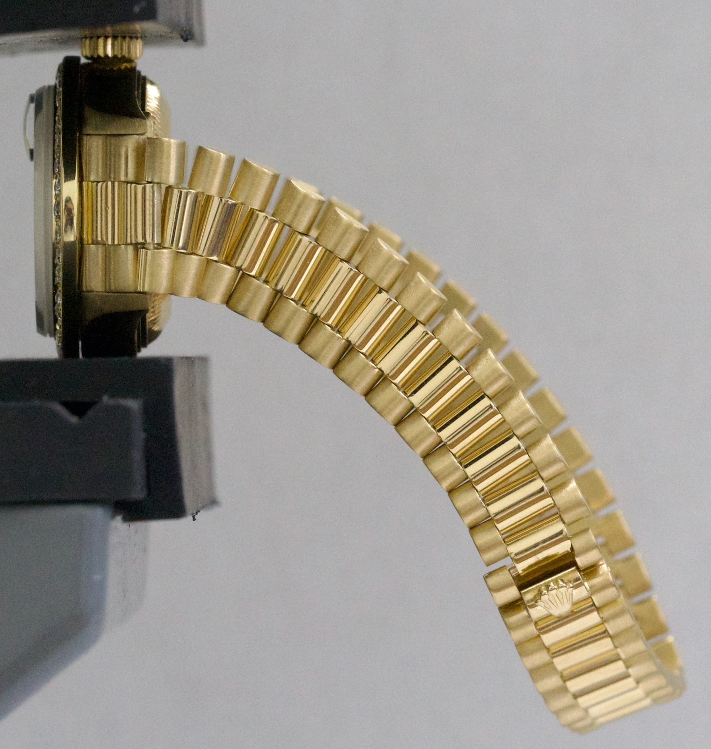 Rolex DateJust President 28mm CREAM ROMAN 18K Yellow Gold DIAMOND 79178 BOX