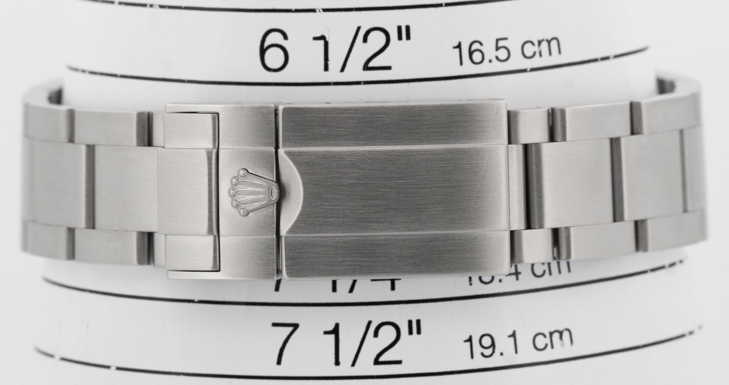 2024 PAPERS Rolex Air-King BLACK Stainless Steel 40mm 126900 Watch BOX