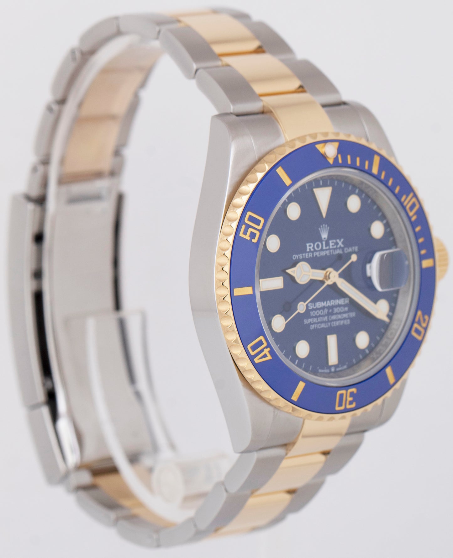 2023 NEW PAPERS Rolex Submariner Date 41mm Ceramic Two-Tone Gold 126613 LB BOX