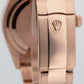 Rolex Sky-Dweller 18K Rose Gold BLUE GREEN 42mm Fluted Oyster Watch 336935 BOX