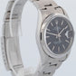 MINT Rolex Oyster Perpetual Date 34mm Black Dial Stainless Steel Watch 15200
