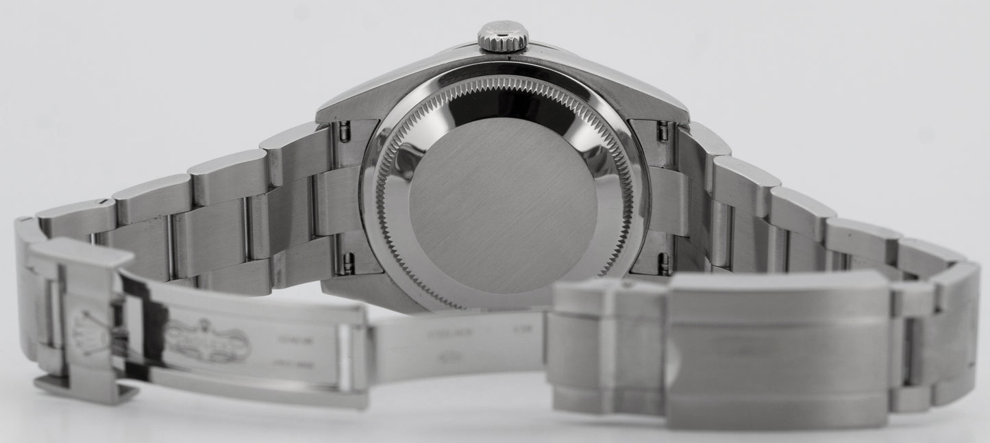 PAPERS Rolex Explorer I BLACK 36mm Stainless Steel 3-6-9 Oyster Watch 124270 BOX