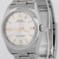MINT DOMINO'S PAPERS 2020 Rolex Oyster Perpetual 36mm Silver Watch 126000 BOX