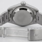 Ladies Rolex Date 26mm White Stainless Steel Oyster Roman Automatic Watch 69160