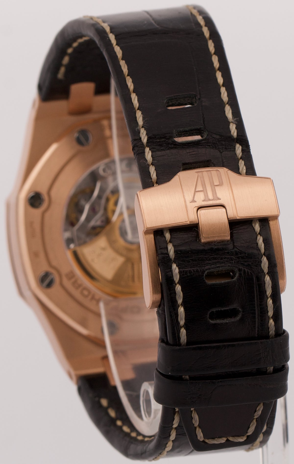 2020 Audemars Piguet Royal Oak Offshore 26470OR Black 18K Gold 42mm Box Papers