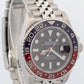 PAPERS Rolex GMT-Master II 40mm PEPSI Red Blue JUBILEE Steel 126710 BLRO BOX