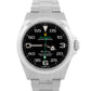 PAPERS Rolex Air-King 40mm Green Black Stainless Steel Watch 126900 BOX