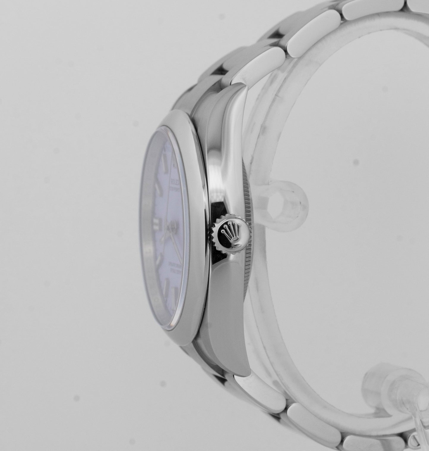 NEW OCT 2025 PAPERS Rolex Oyster Perpetual LAVENDER 36mm Steel Watch 126000 BOX