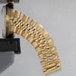 Vintage Rolex Day-Date SILVER Doorstop 18K Yellow Gold Jubilee 36mm 6611 Watch