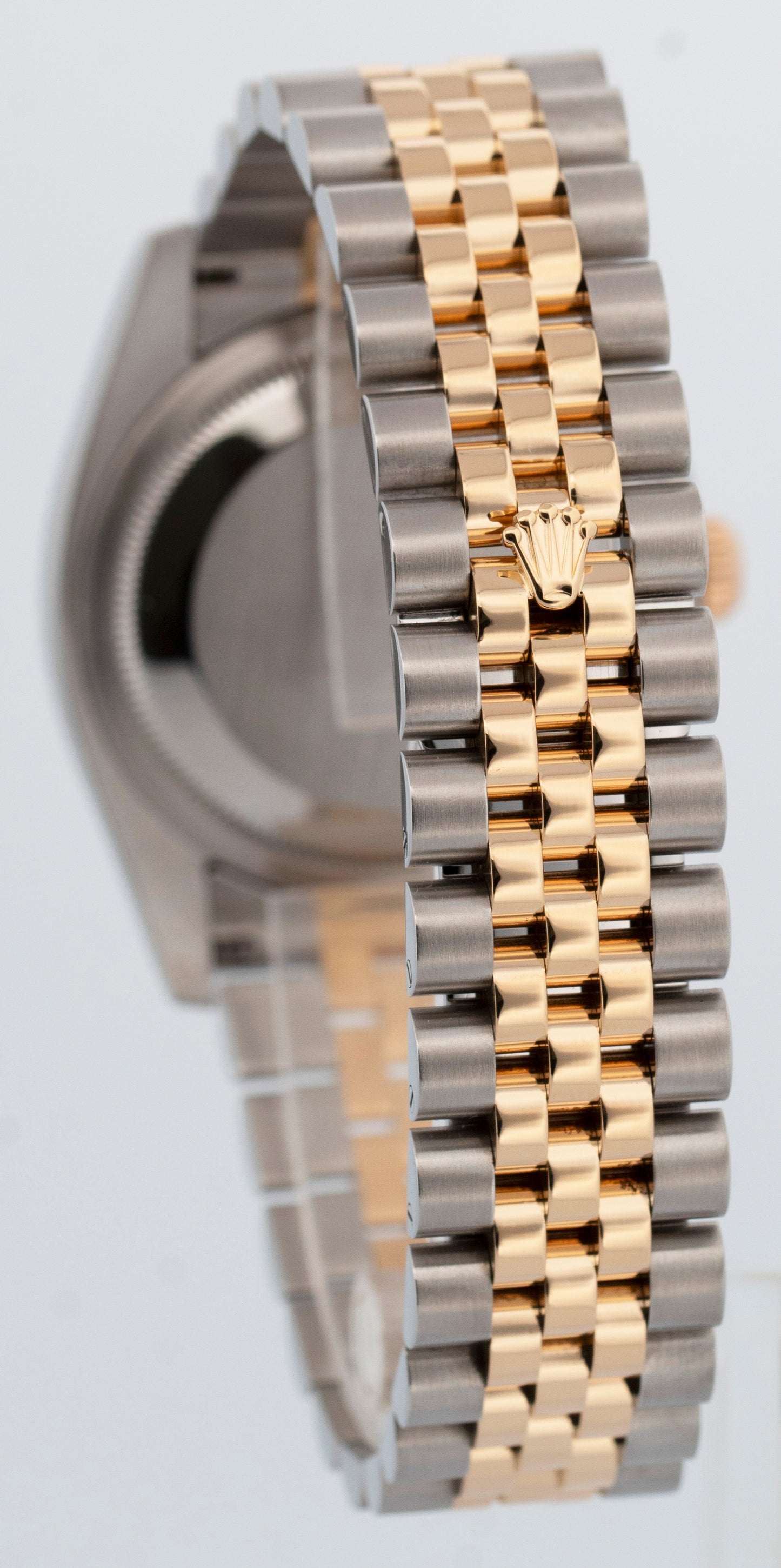 PAPERS Rolex DateJust 36mm CHAMPAGNE Two-Tone 18K Yellow Gold JUBILEE 116233 BOX