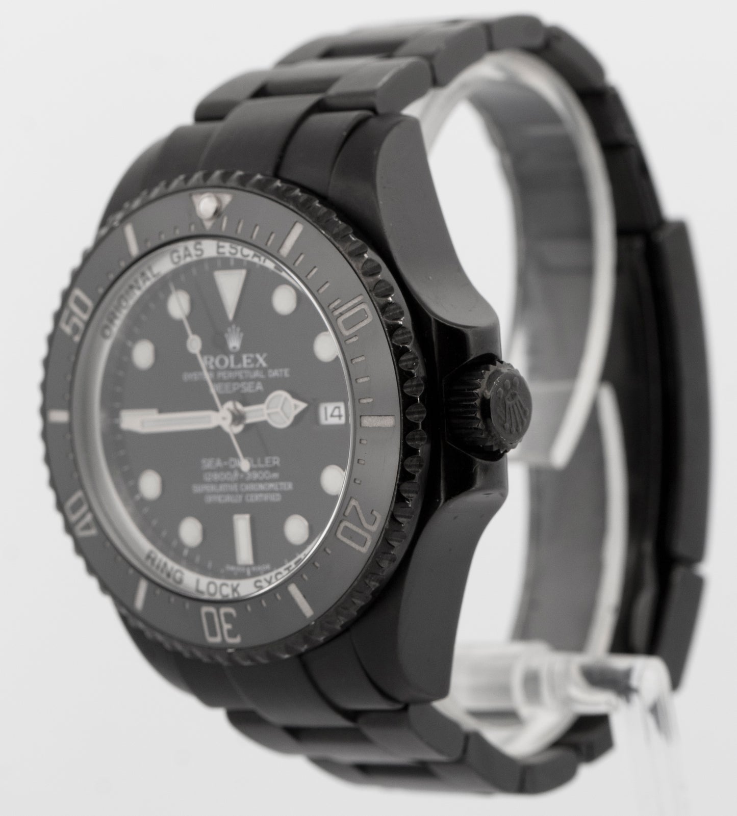 Rolex Sea-Dweller Deepsea BLACK PVD Stainless Steel 44mm 116660 Watch