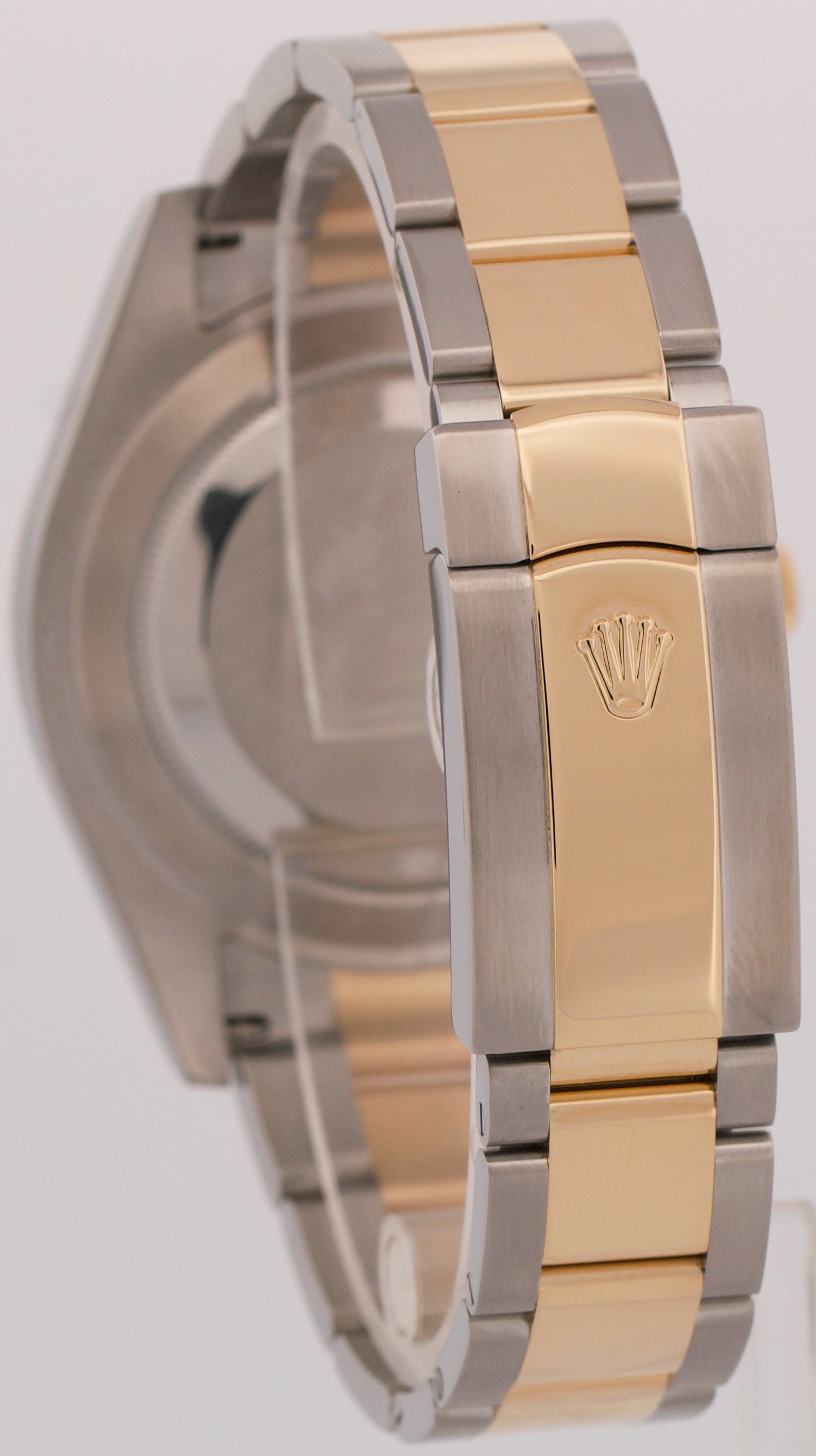 MINT Rolex Datejust II WIMBLEDON Rhodium Steel 18K Yellow Gold 41mm Watch 116333