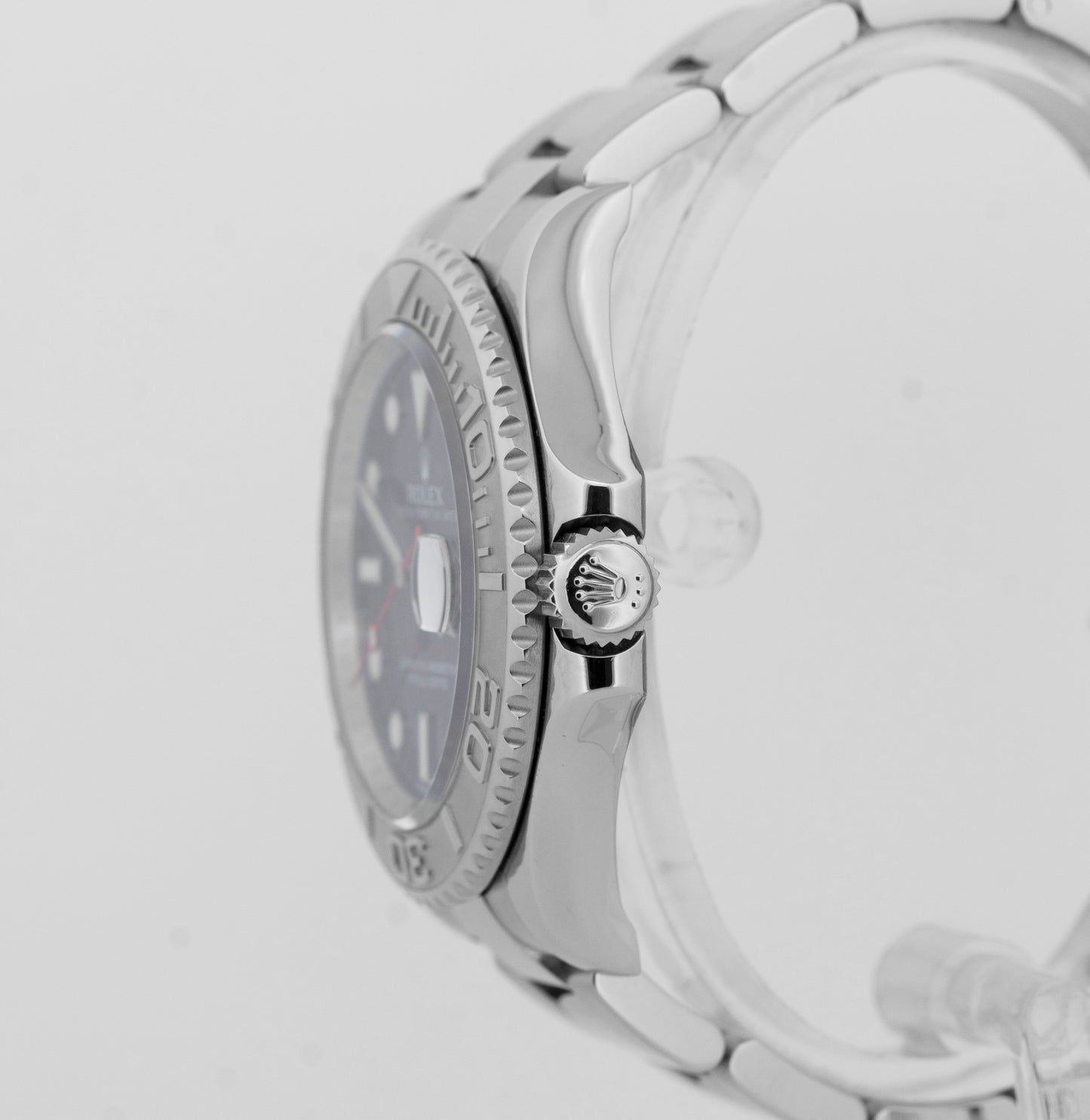 Rolex Yacht-Master Platinum BLUE 40mm Stainless Steel Oyster Watch 116622 BOX