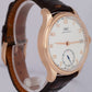 MINT IWC Portugieser 18K Rose Gold White Arabic IW510204 Manual 43mm Watch