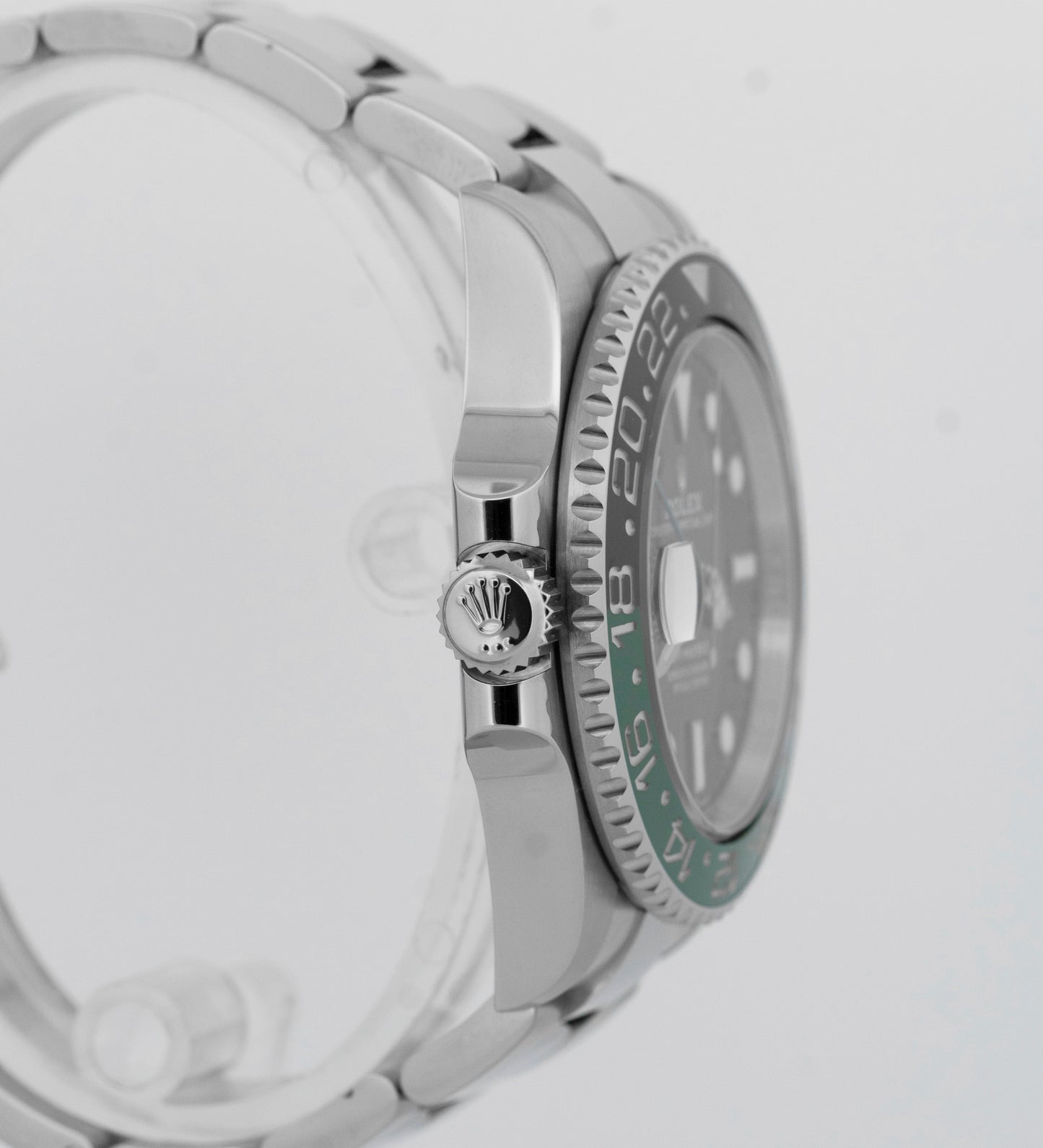 PAPERS Rolex GMT-Master II SPRITE GREEN 40mm Black Oyster Watch 126720 VTNR BOX