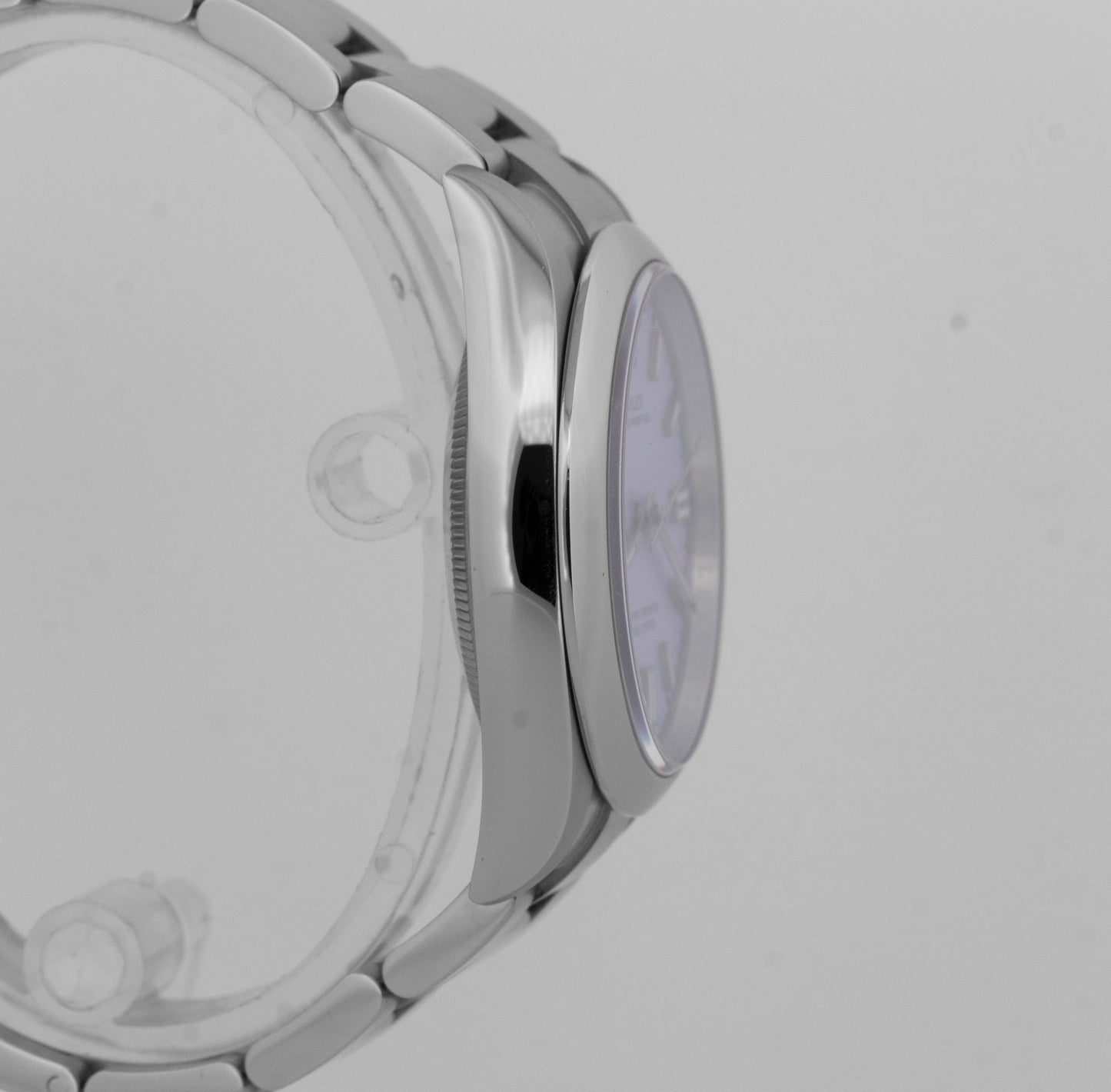 NEW OCT 2025 PAPERS Rolex Oyster Perpetual LAVENDER 36mm Steel Watch 126000 BOX