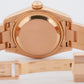 PAPERS Ladies Rolex DateJust President 26mm 18K Rose Gold Watch 179165 BOX