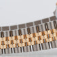 PAPERS Rolex DateJust 36mm CHAMPAGNE Two-Tone 18K Yellow Gold JUBILEE 116233 BOX
