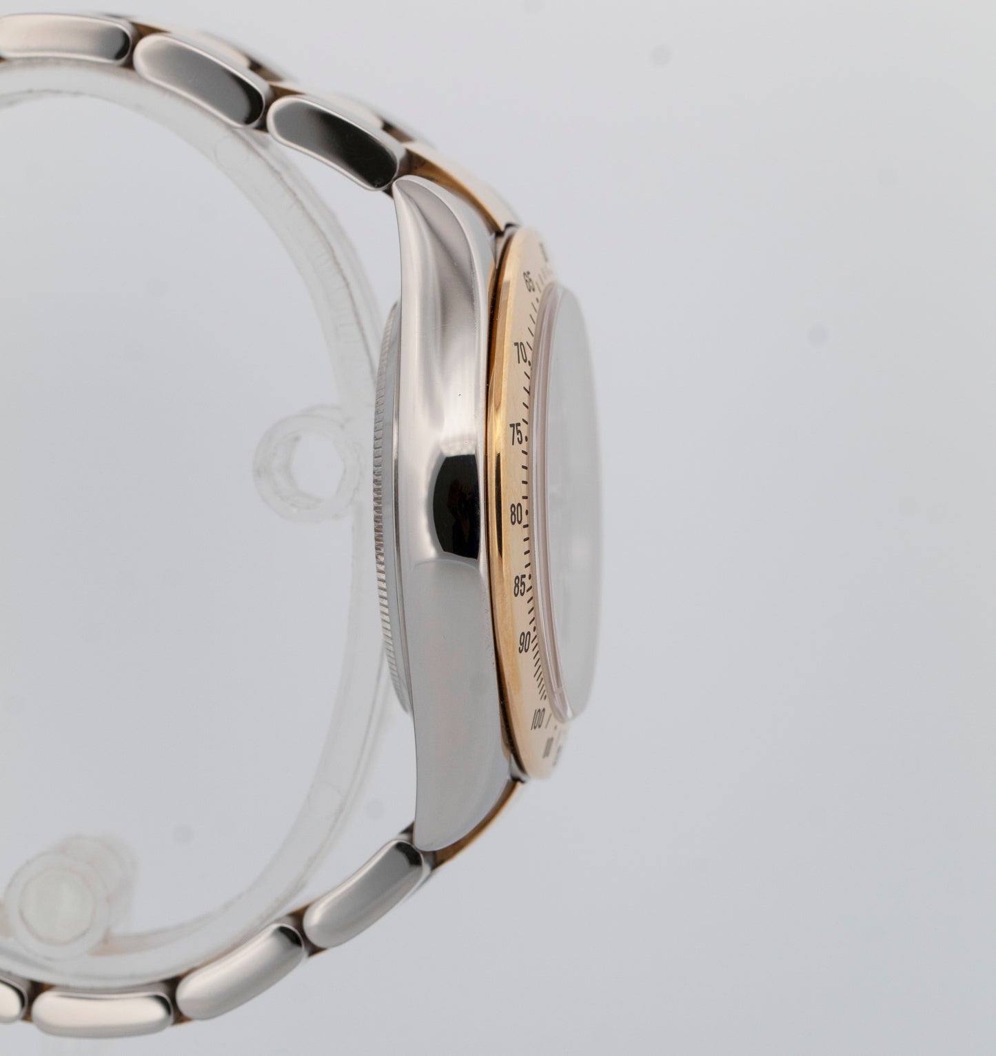 Rolex Daytona Cosmograph CHAMPAGNE 18K Yellow Gold Two-Tone Steel Watch 116523