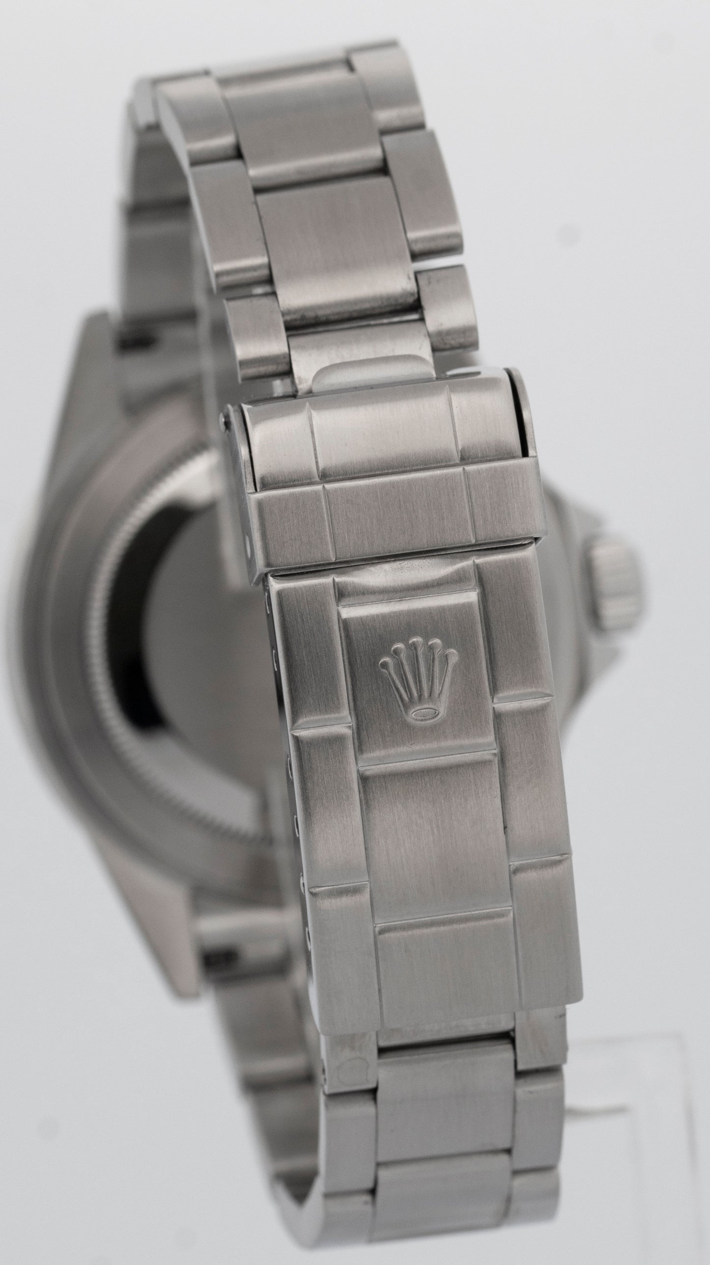 Rolex Submariner Date BLACK Stainless Steel No-Holes Case 40mm 16610 LN Watch