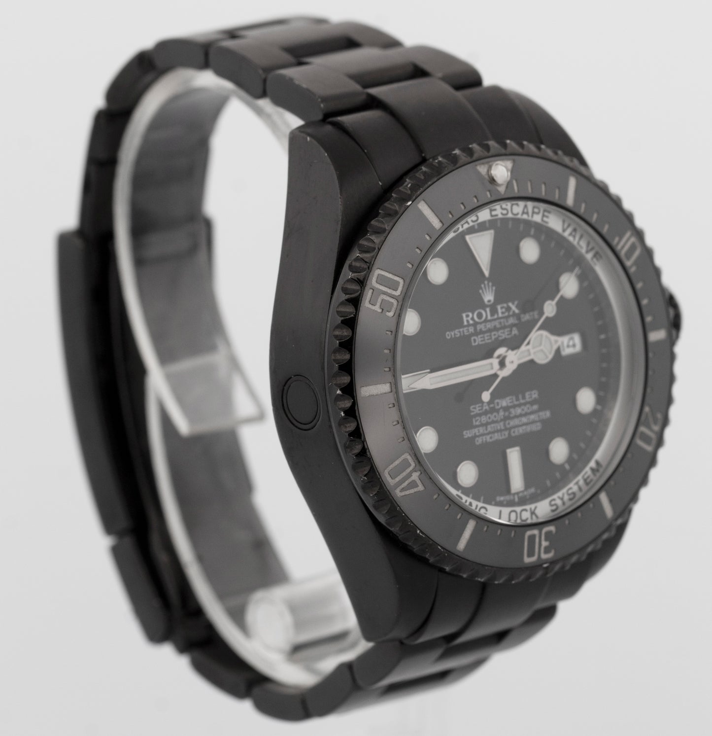 Rolex Sea-Dweller Deepsea BLACK PVD Stainless Steel 44mm 116660 Watch