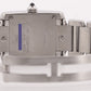 Ladies Cartier Tank Française Ivory White Roman 20mm Stainless Steel 2384 Watch