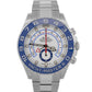 2022 Rolex Yacht-Master II 116680 White Stainless Steel 44mm Watch Box Papers